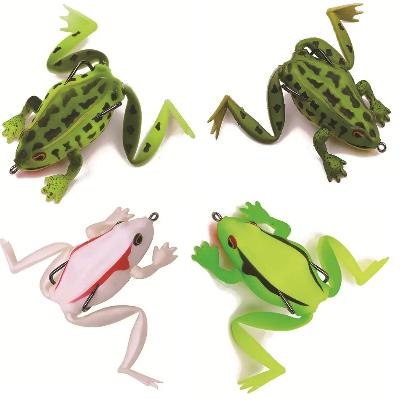 Soft toad floating frog bait soft lures
